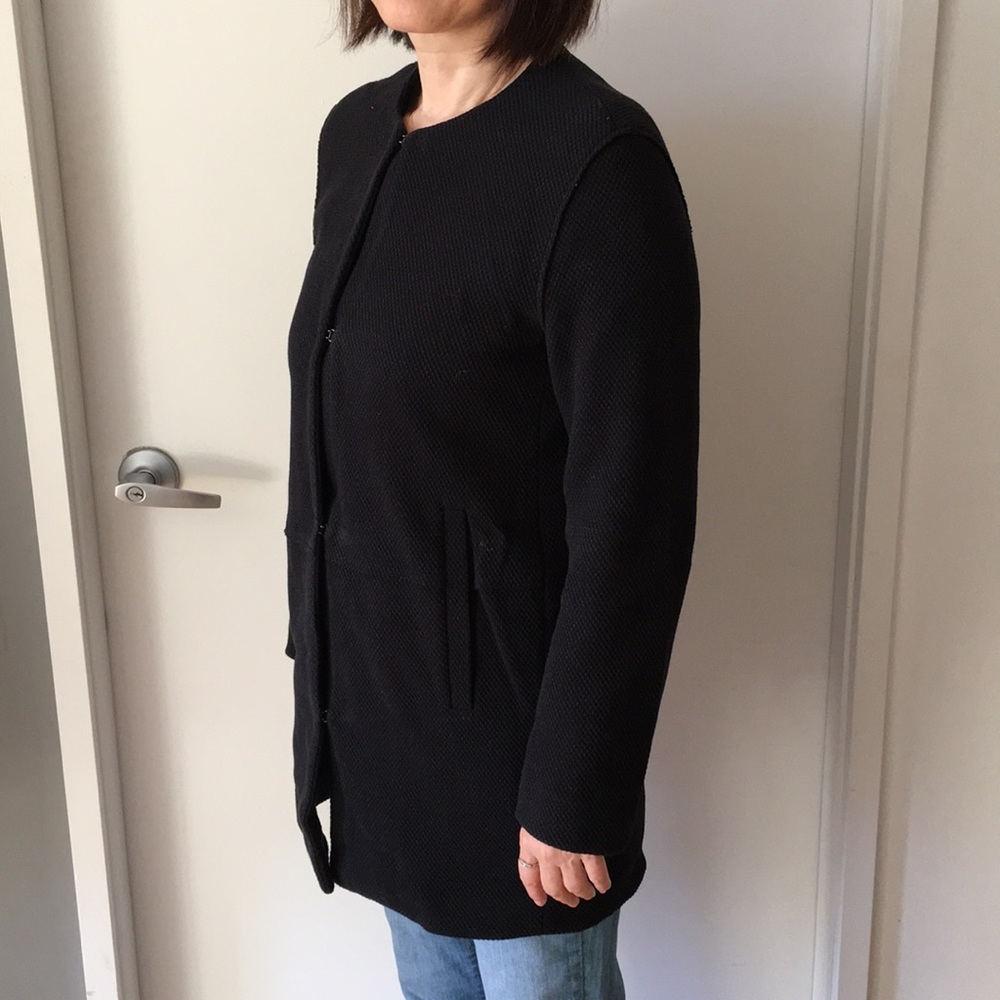 Black Esprit Cotton Jacket - image 4